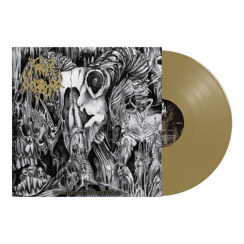 FATHER BEFOULED – Morbid Destitution Of Covenant LP (Gold Vinyl)