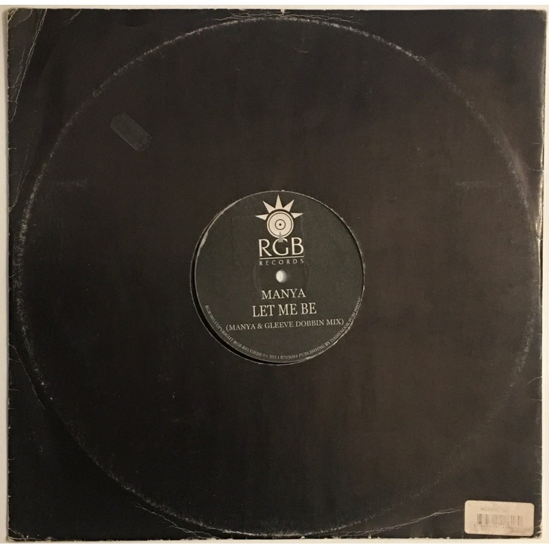 Manya – Let Me Be 12 Single