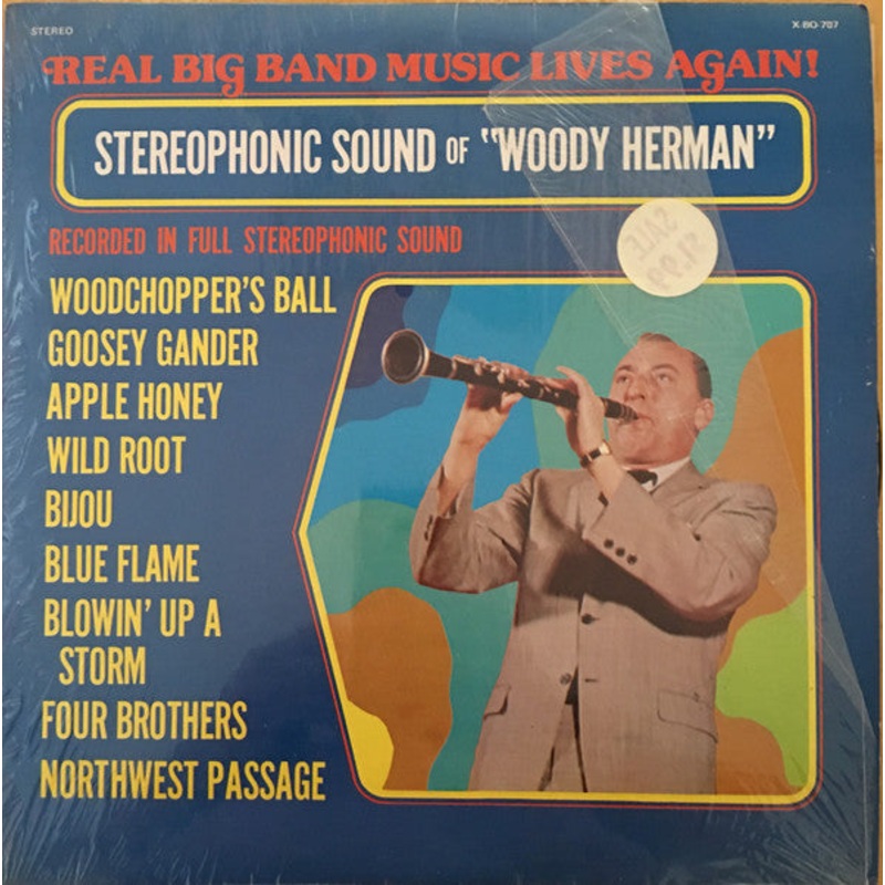 Members Of The Woody Herman Orchestra – The Stereophonic Sound Of Woody Herman – LP, Album, RE – Very Good Plus (VG+)