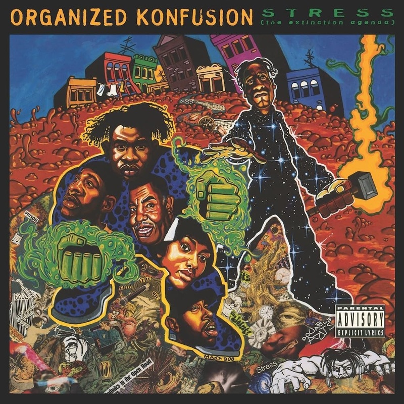 2CD – Organized Konfusion – Stress: The Extinction Agenda (30th)