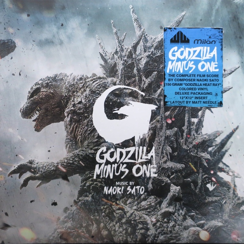 ‘GODZILLA – MINUS ONE’ Soundtrack GODZILLA HEAT RAY Vinyl 2LP