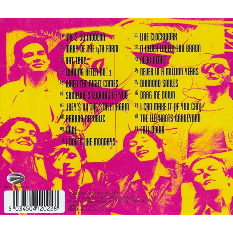 USED CD – The Boomtown Rats  Best Of The Boomtown Rats