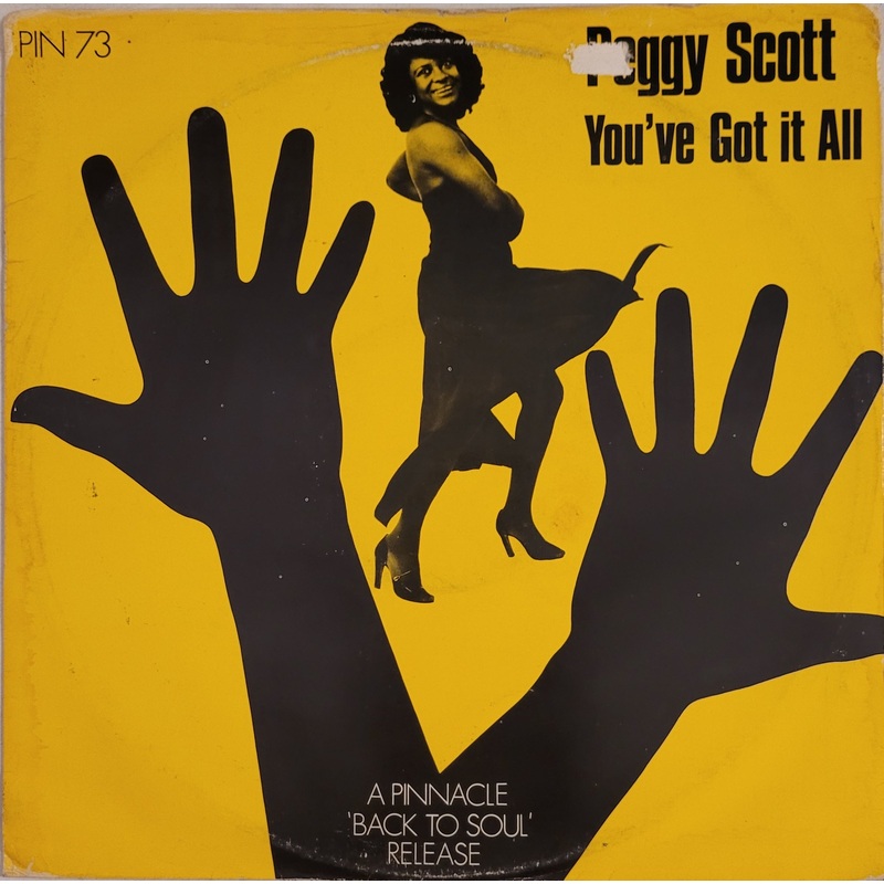 Peggy Scott – You’ve Got It All 12 Single (Clear Vinyl)