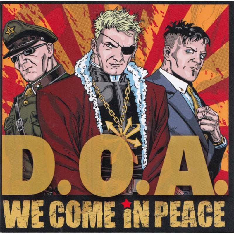 USED CD – D.O.A.  We Come In Peace