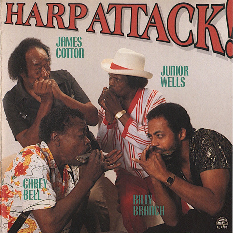 USED CD – James Cotton, Junior Wells, Carey Bell, Billy Branch  Harp Attack!