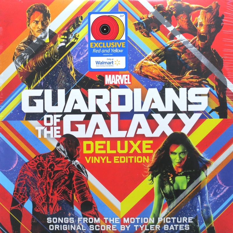 ‘GUARDIANS OF THE GALAXY’ (Mixtape & Score) Soundtrack RED/YELLOW Vinyl 2LP