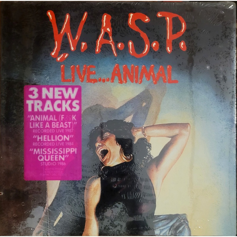 W.A.S.P.  Live…Animal 12 Single