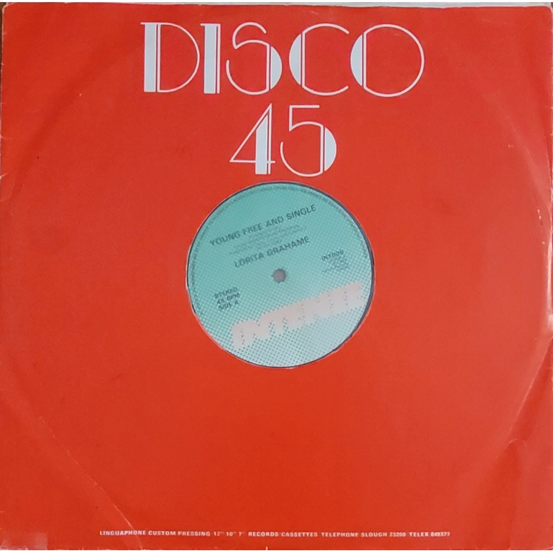 Lorita Grahame – Young Free And Single 12 Single