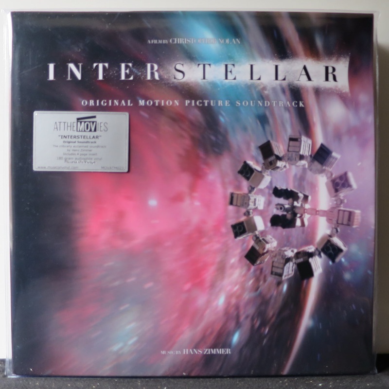 ‘INTERSTELLAR’ Soundtrack by Hans Zimmer 180g BLACK Vinyl 2LP