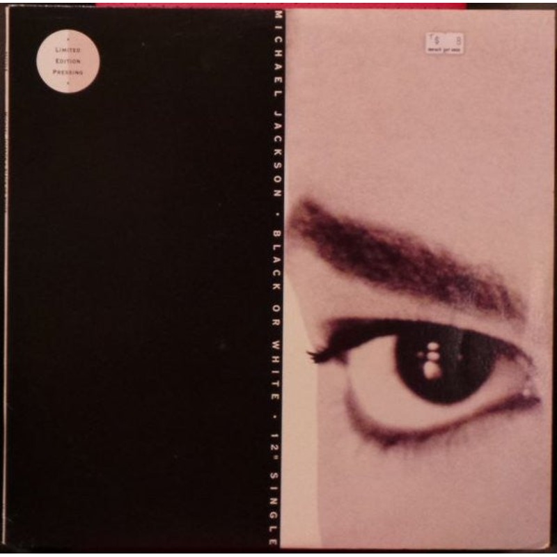 Michael Jackson – Black Or White – 12, Single, Ltd – Very Good Plus (VG+)