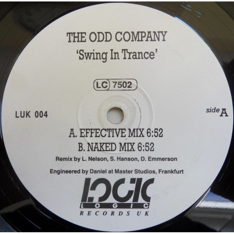 The Odd Company – Swing In Trance – 12 – Very Good (VG)
