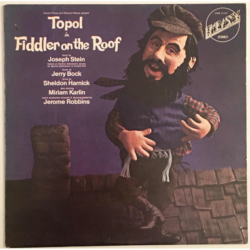 Topol – Fiddler On The Roof Lp