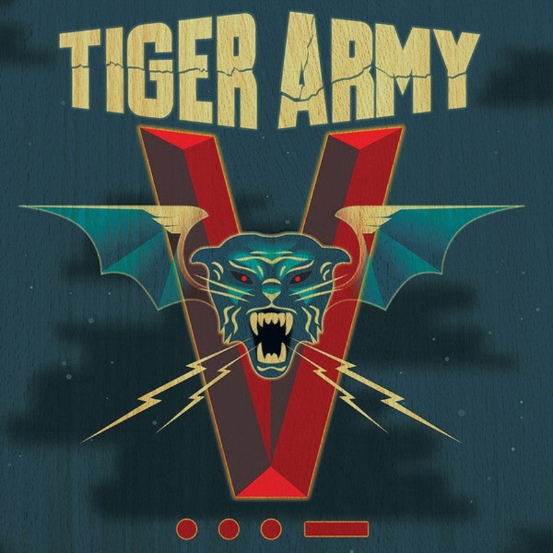 Tiger Army – V – LP, Album, Ltd, Red – Near Mint (NM or M-)
