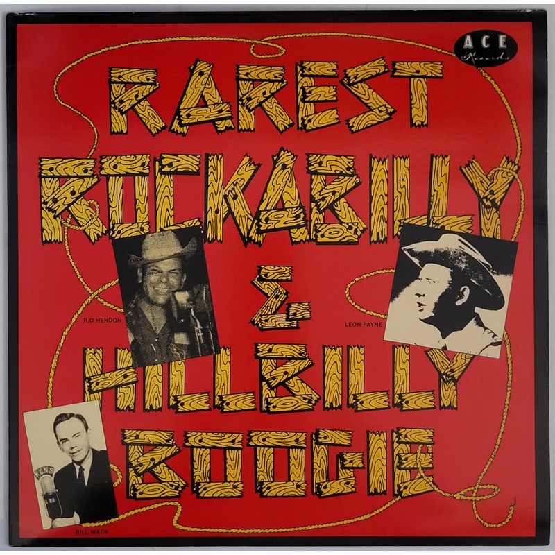 Various – Rarest Rockabilly And Hillbilly Boogie Lp