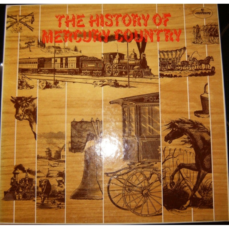 Various – The History Of Mercury Country – 3xLP, Comp + Box – Very Good Plus (VG+)
