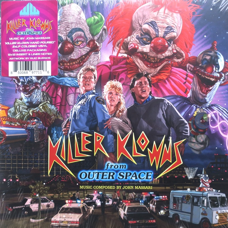 ‘KILLER KLOWNS FROM OUTER SPACE’ Soundtrack KILLER KLOWN COLOUR Vinyl 2LP