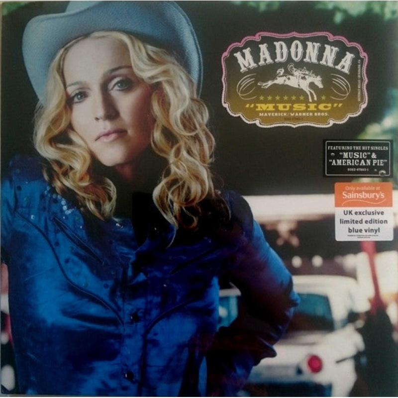 Madonna – Music Lp (Ltd Blue)