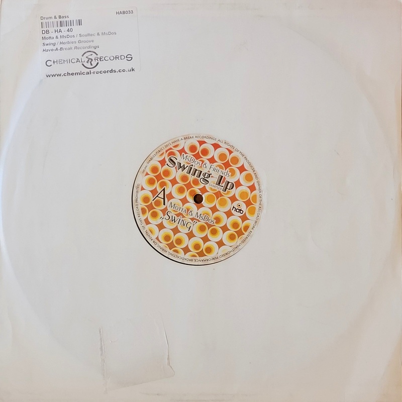 Motta & MsDos / Soultec & MsDos  Swing / Herbies Groove 12 Single