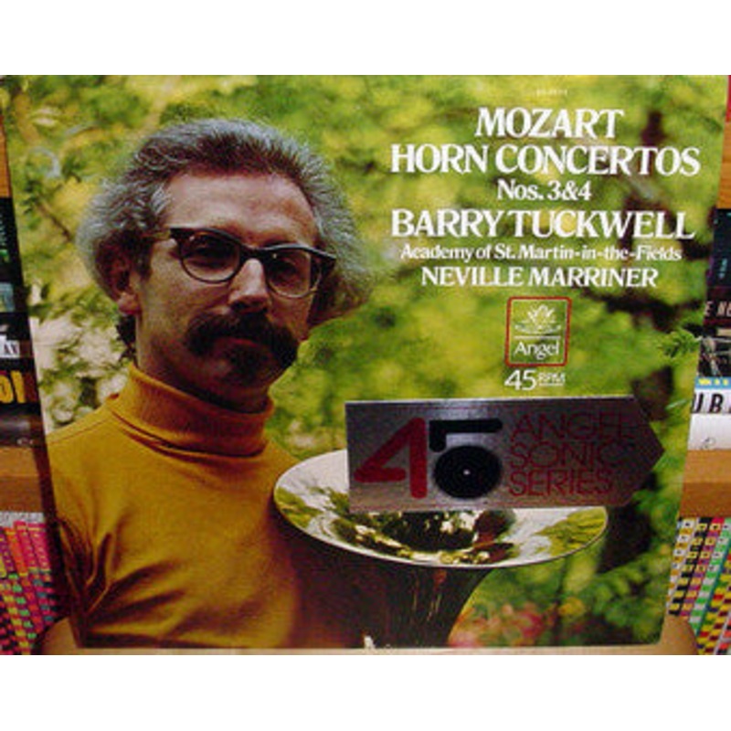 Wolfgang Amadeus Mozart, Barry Tuckwell & Sir Neville Marriner, The Academy Of St. Martin-In-The-Fields – Horn Concertos – 12, Album – Very Good Plus (VG+)