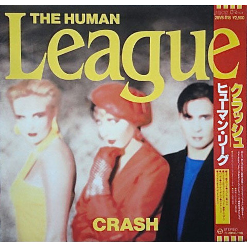 The Human League – Crash – LP, Album – Near Mint (NM or M-)