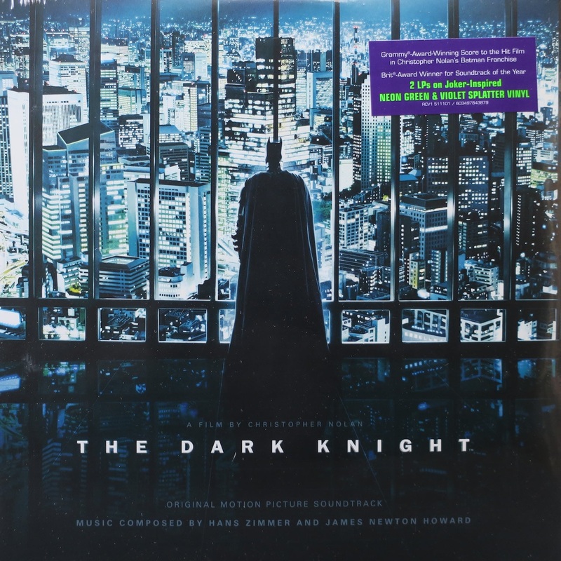 ‘DARK KNIGHT’ Soundtrack by Hans Zimmer JOKER GREEN/VIOLET Vinyl 2LP