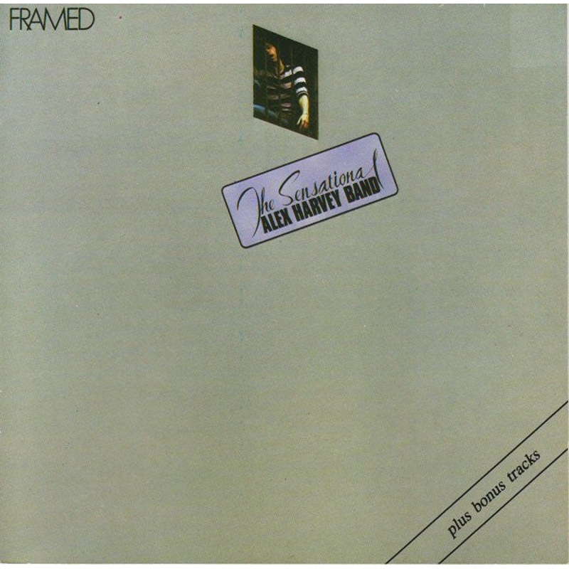 USED CD – The Sensational Alex Harvey Band  Framed
