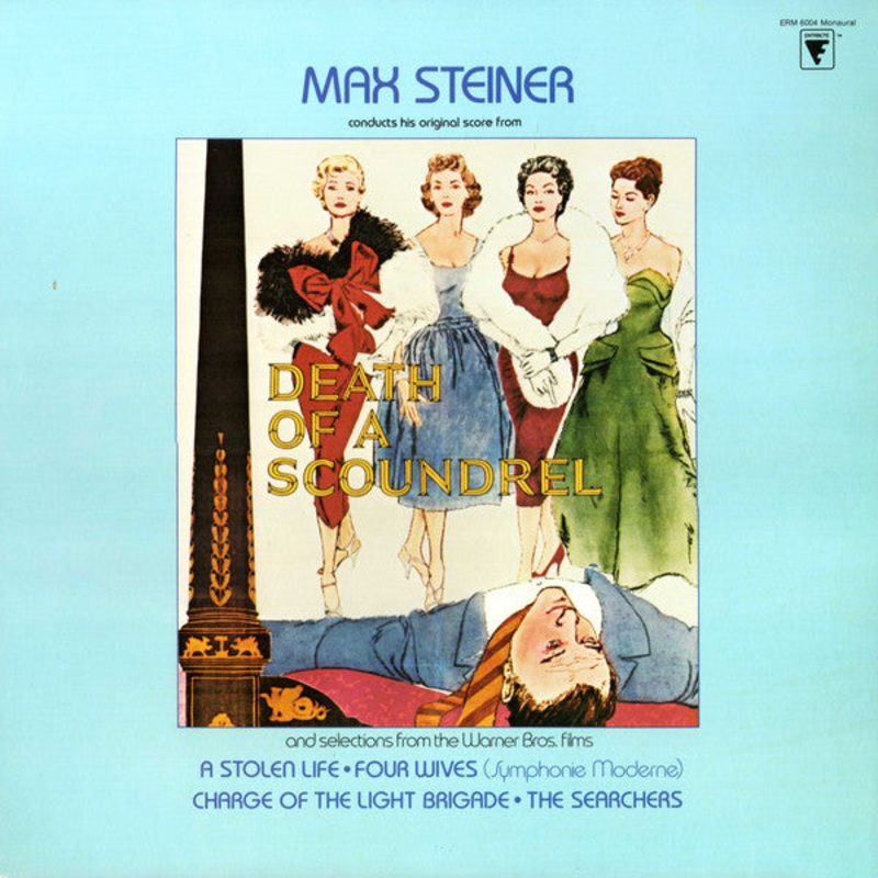 Max Steiner – Death Of A Scoundrel – LP, Comp, Mono – Near Mint (NM or M-)