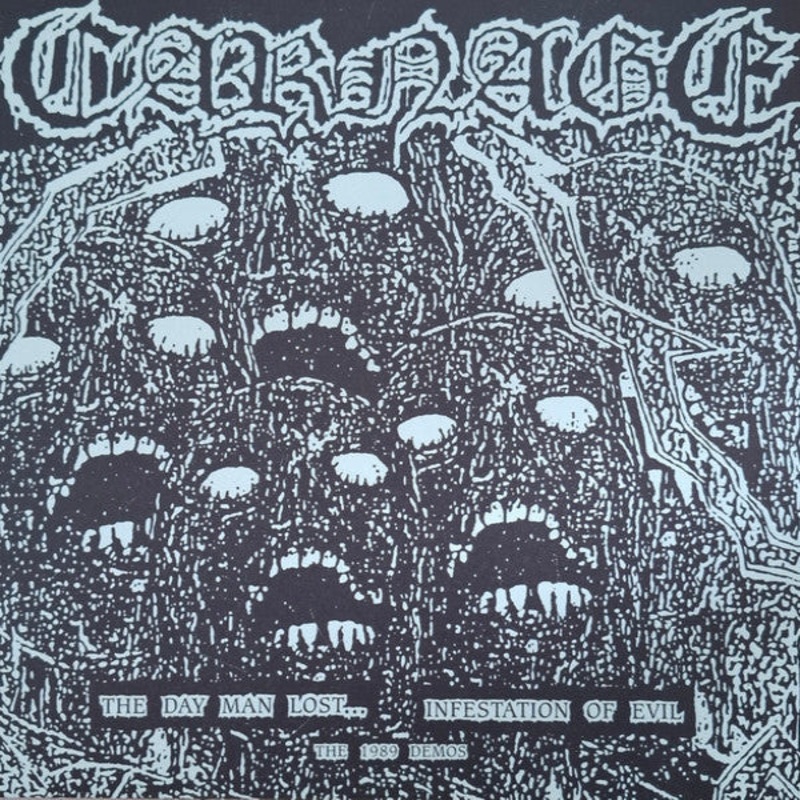 CARNAGE – The Day Man Lost… / Infestation Of Evil – The 1989 Demos LP (Black Vinyl)