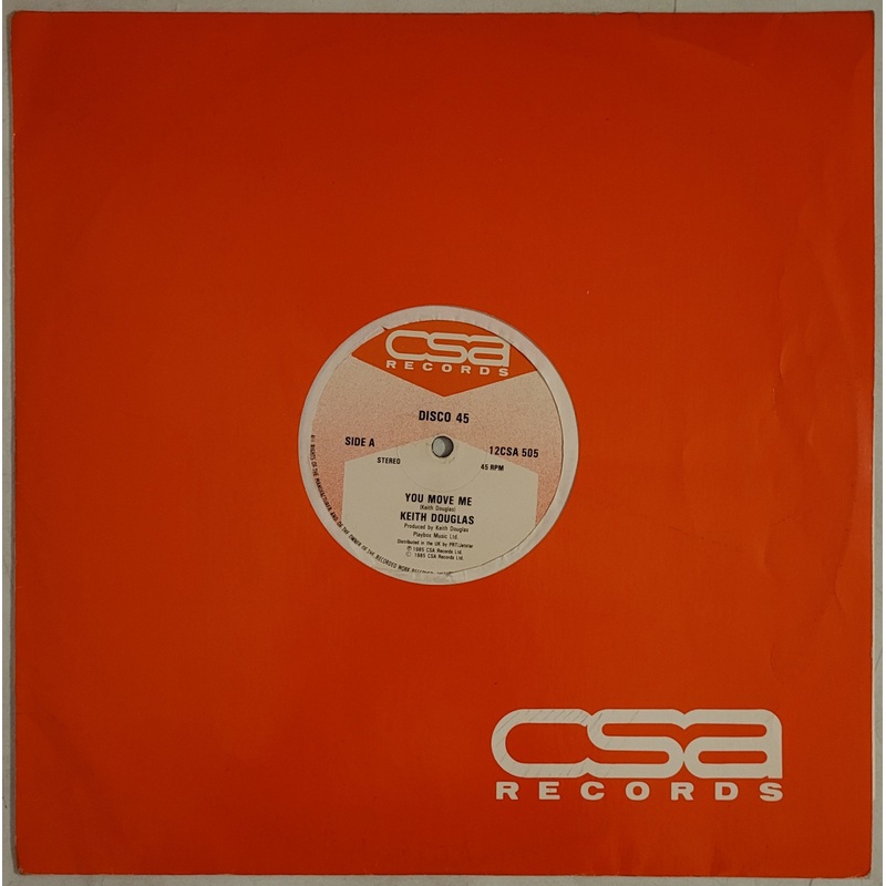 Keith Douglas – You Move Me 12 Single