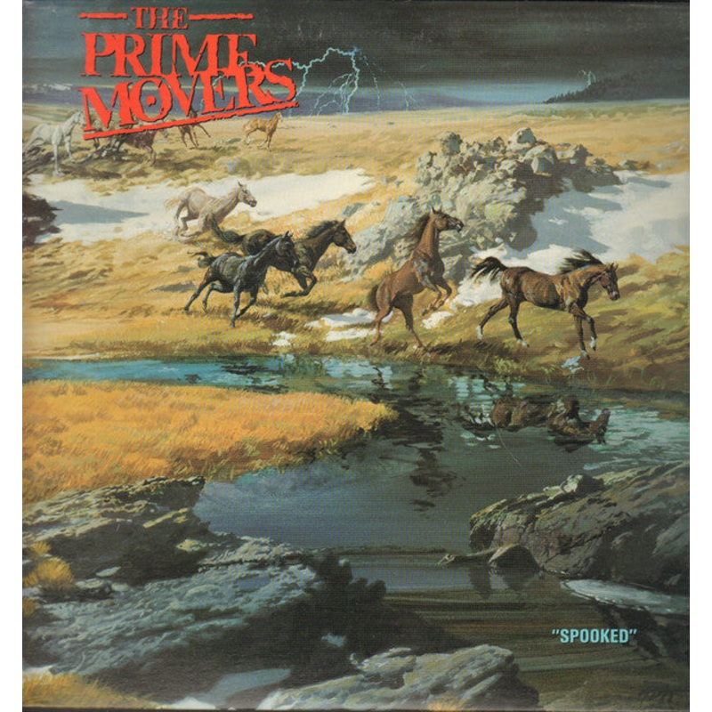 The Prime Movers  – Spooked – LP, Album – Very Good Plus (VG+)