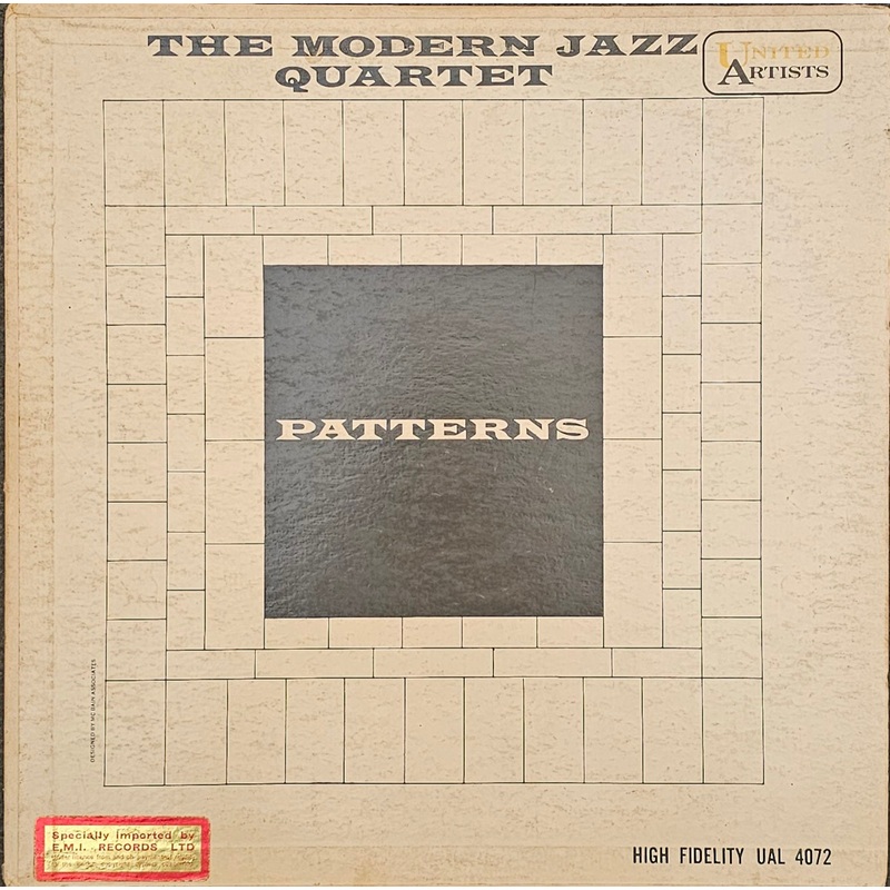 The Modern Jazz Quartet – Patterns Lp