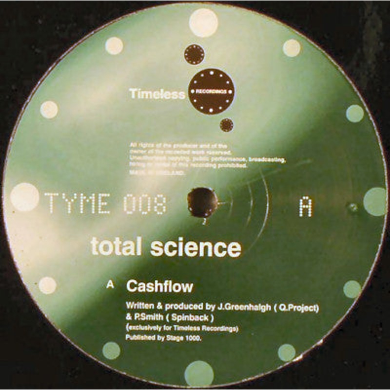 Total Science – Cashflow / P.S.I. – 12 – Very Good Plus (VG+)
