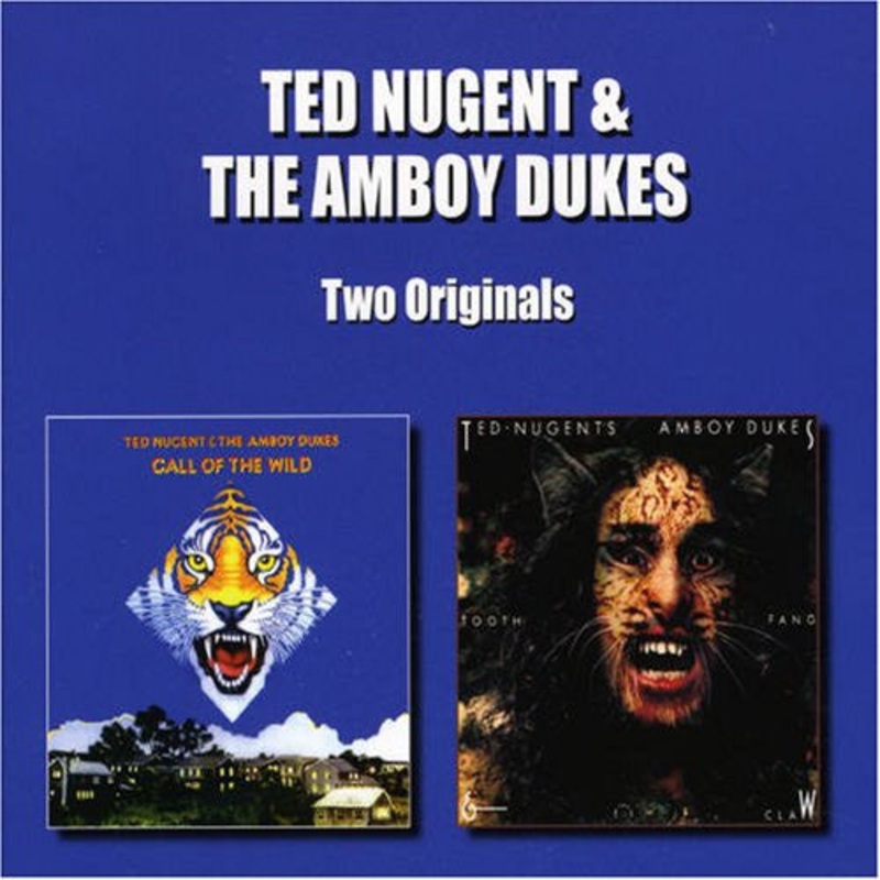 USED CD – Ted Nugent & The Amboy Dukes  Call Of The Wild / Tooth, Fang & Claw