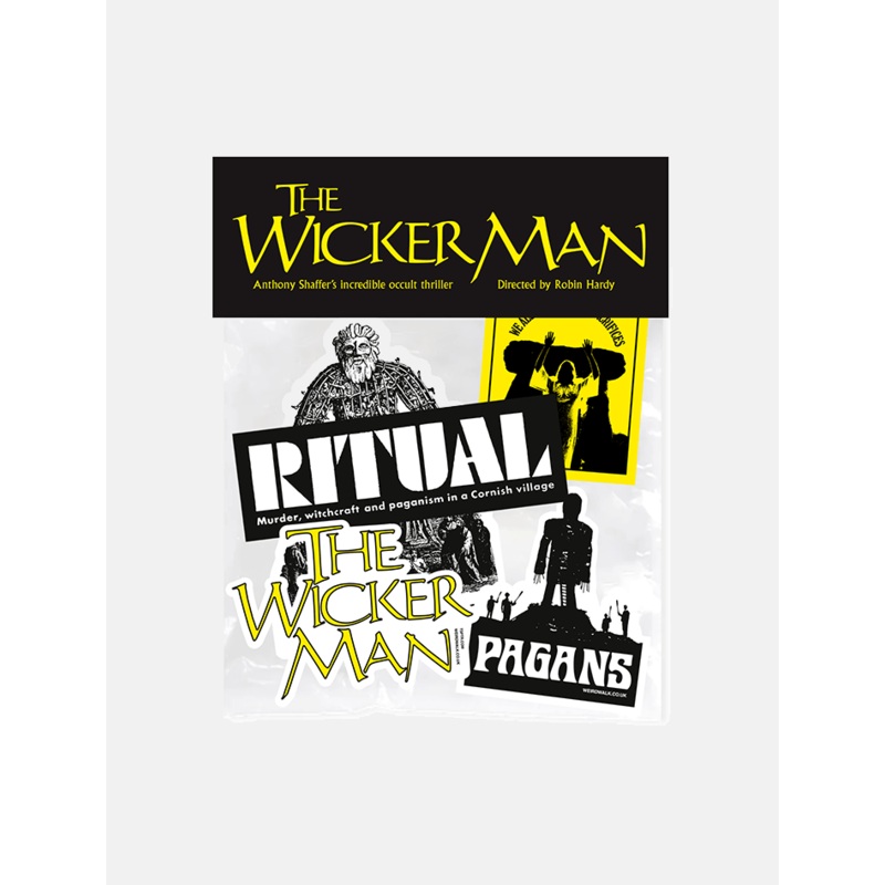 Weird Walk Wicker Man Sticker Pack