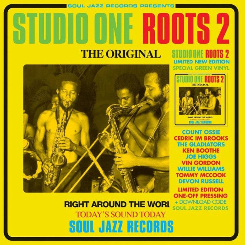 Various – Studio One Roots 2 – 2xLP, Comp, Ltd, Gre – Mint (M)