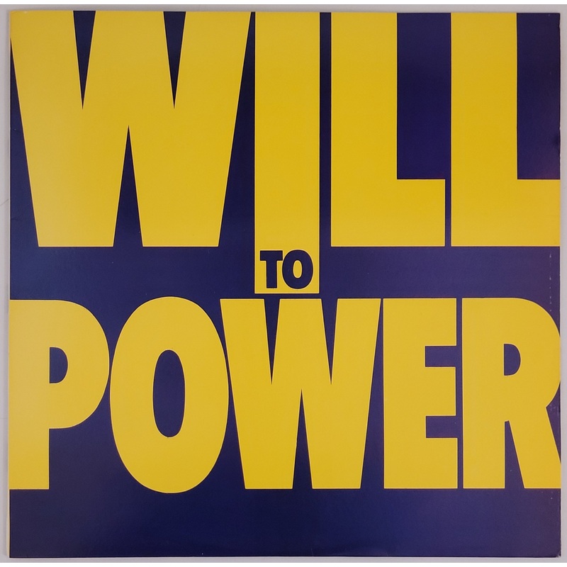 Will To Power – Will To Power Lp