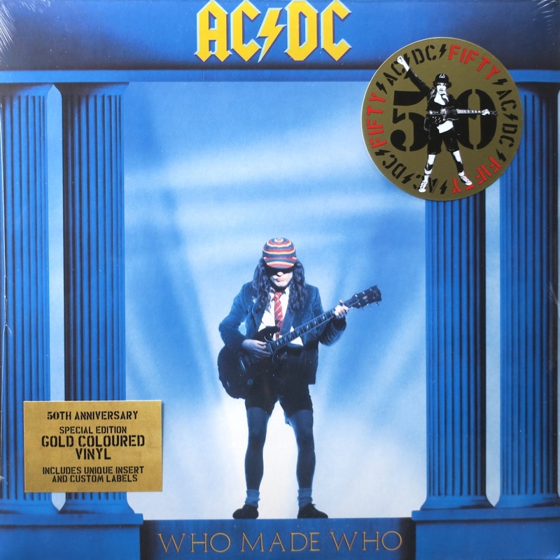AC/DC ‘Who Made Who’ Anniversary GOLD Vinyl LP