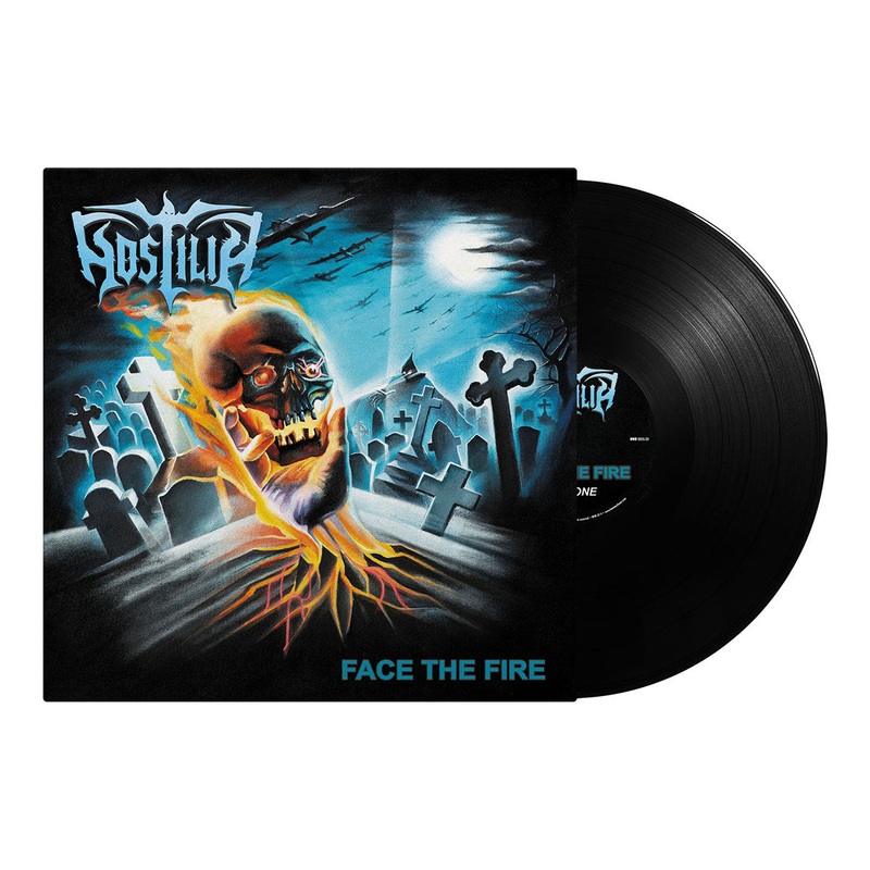 HOSTILIA – Face The Fire LP (Black Vinyl) (Pre-order)