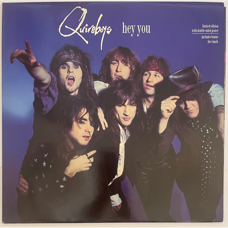 Quireboys – Hey You 12 Single (Ltd + Poster)