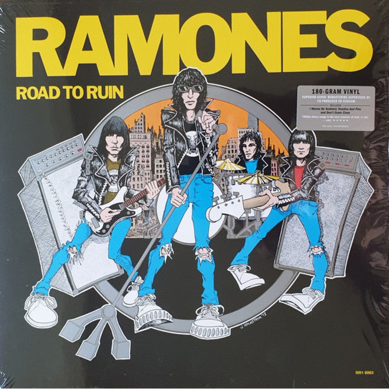 Ramones – Road To Ruin – LP, Album, RE, RM, 180 – Mint (M)
