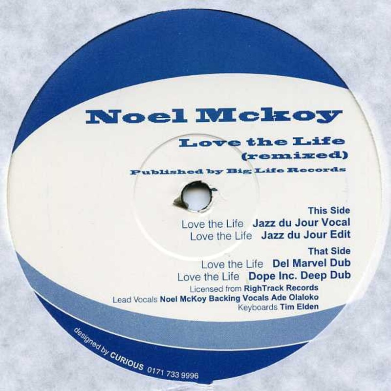 Noel McKoy – Love The Life (Remixed) – 2×12 – Very Good Plus (VG+)