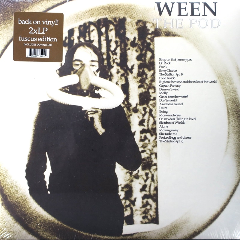 WEEN ‘Pod’ BROWN SWIRL Vinyl 2LP (1991 Alt. Rock)