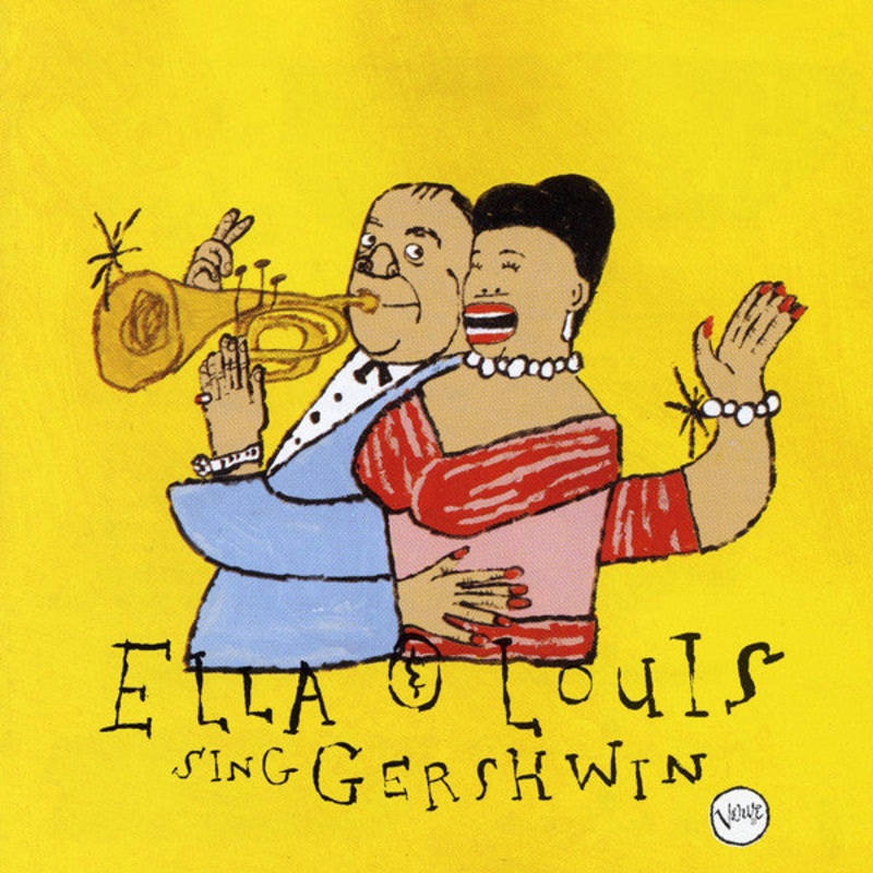 USED CD – Ella & Louis  Our Love Is Here To Stay: Ella & Louis Sing Gershwin