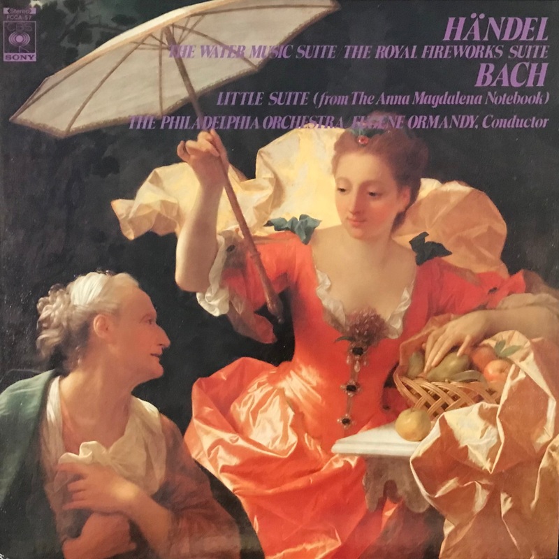 Handel: The water music suite,Royal fireworks Suite ,Bach: Little suite