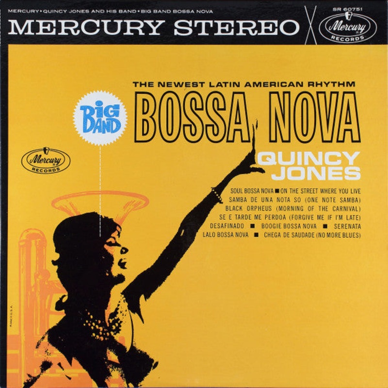 Quincy Jones And His Orchestra – Big Band Bossa Nova – LP, Album – Very Good (VG)