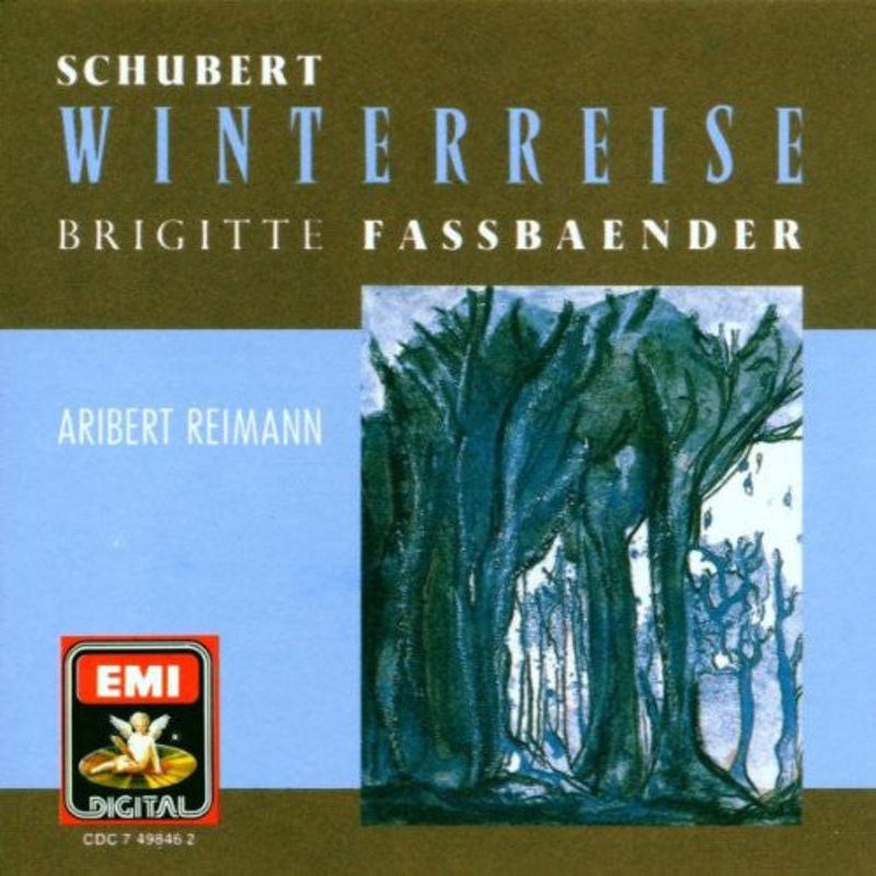 Schubert – Brigitte Fassbaender, Aribert Reimann  Winterreise -USED CD