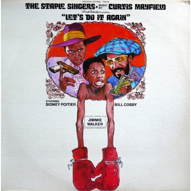 The Staple Singers – Let’s Do It Again (Original Soundtrack) – LP, Album – Near Mint (NM or M-)