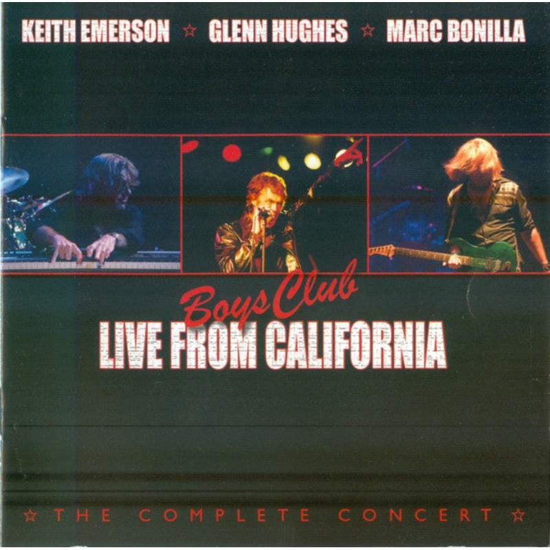 USED 2CD – Keith Emerson  Glenn Hughes  Marc Bonilla  Boys Club – Live From California – The Complete Concert