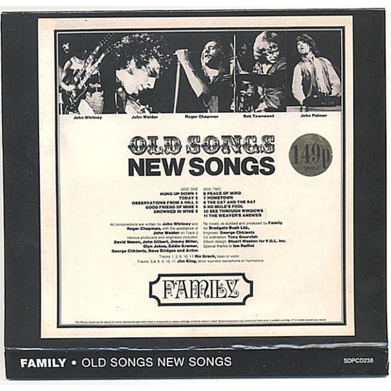 Family – Old Songs New Songs – CD