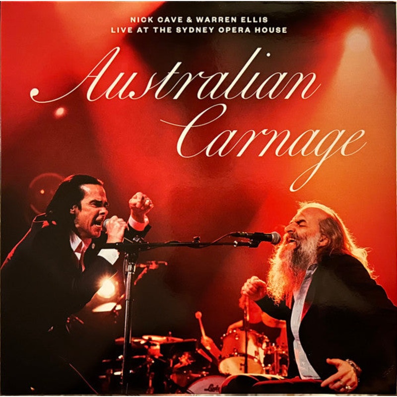 Nick Cave & Warren Ellis – Australian Carnage (Live At The Sydney Opera House) – LP, Album, Ltd – Mint (M)